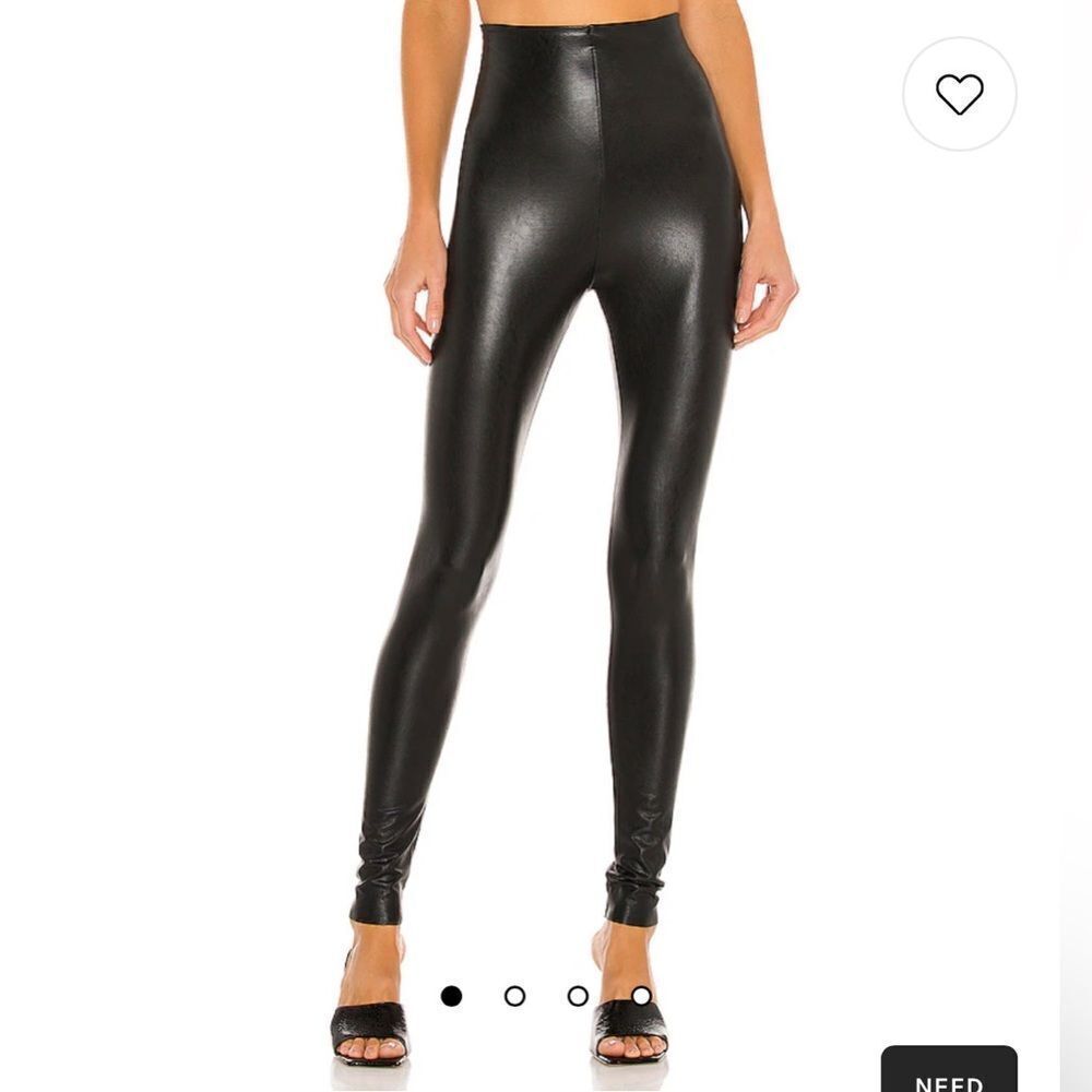 Revolve Commando Perfect Control Faux Leather Leg… - image 2